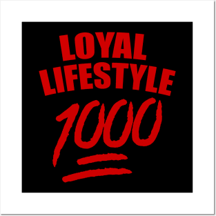 LOYAL LIFESTYLE 1000 - "Stacked Arch Logo" Posters and Art